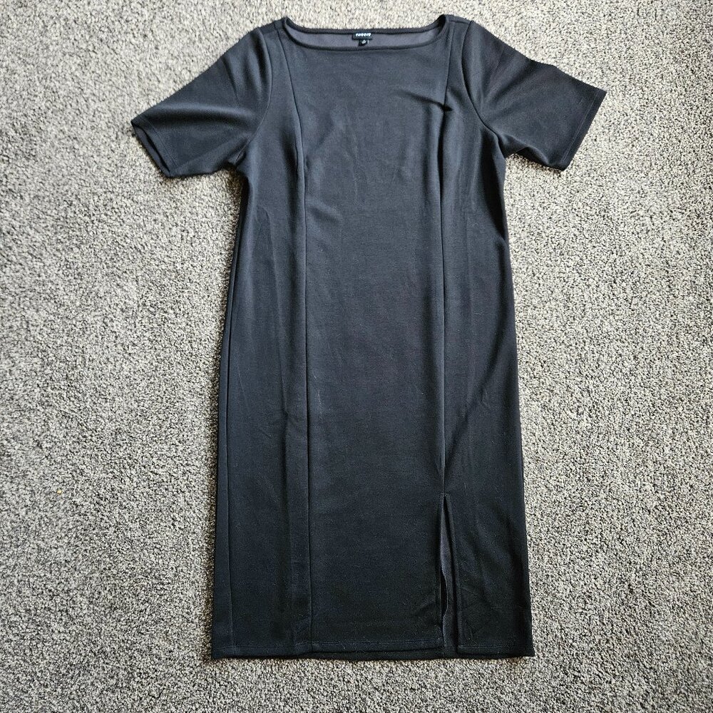 Torrid Black Midi Dress Size 1